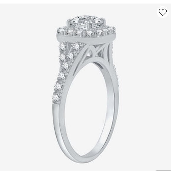 Limited Time $24 Women's Lab Created White Sapphire Sterling Silver - Picture 3 of 4